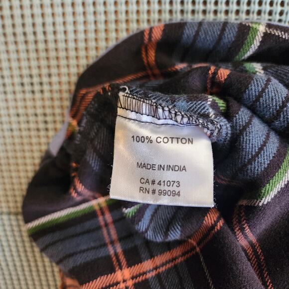 Matix  Flannel Shirt Men's S, Black Multicolor, Front Stash Pocket - Picture 8 of 9